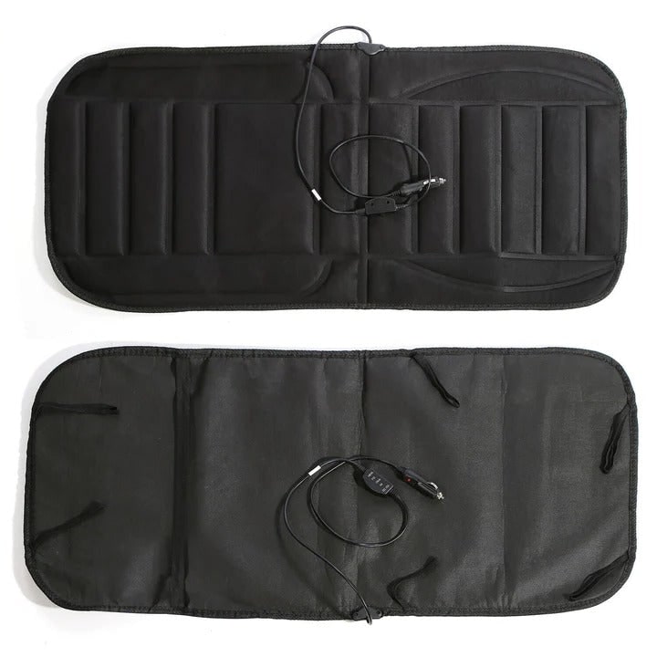 Heated Car Seat Cover and Cushion with 12v Power Adjustable Temperature and Elastic Straps - Image 8