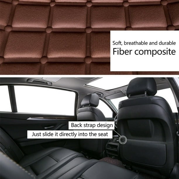 Heated Car Seat Cover and Cushion with Ergonomic Backrest Support and 12v Adapter - Image 7