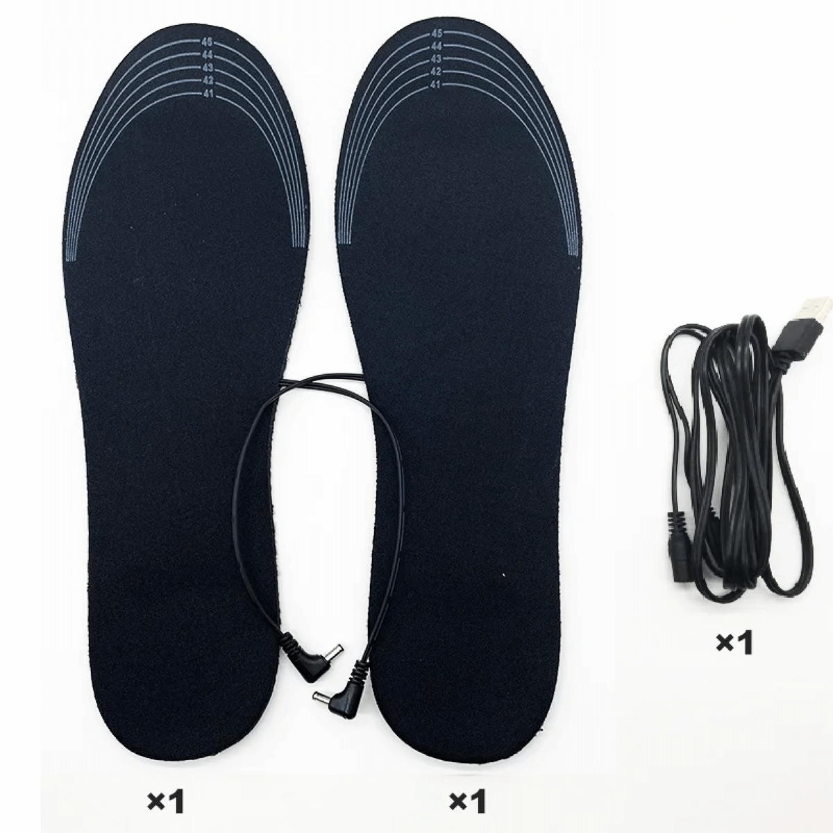 Heated Insoles with USB Charging Trim-To-Fit Design and Adjustable Heat Settings - Image 10