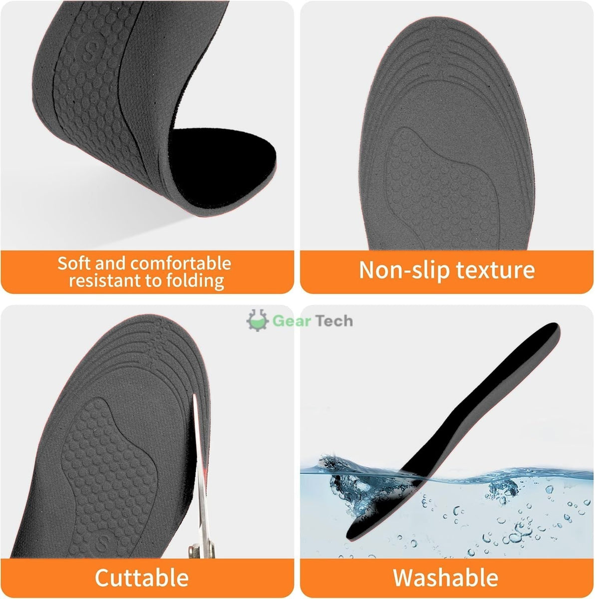 Heated Insoles with USB Charging Trim-To-Fit Design and Adjustable Heat Settings - Image 6