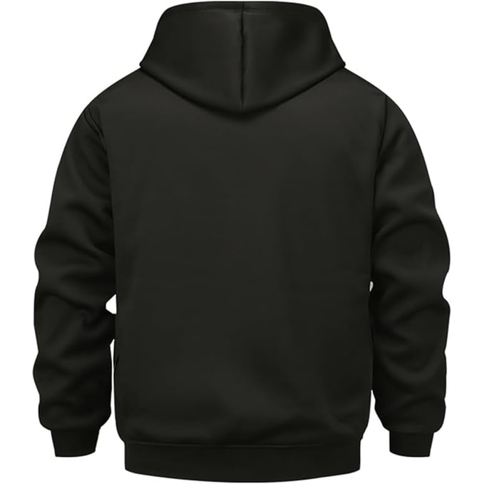 Heated Jacket and Hoodie with USB Electric Power 3 Temperature Settings and Zippered Pockets - Image 10