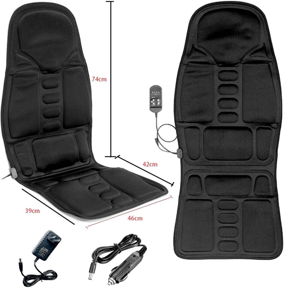 Heated Massage Seat Cushion for Desk Chair and Car with Remote Control and Pressure Relief - Image 7