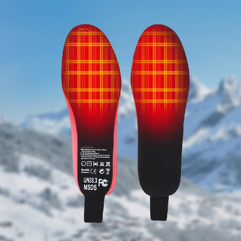 Heated Shoe Insoles with Wireless Remote Control and Arch Support Orthotic - Image 7