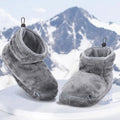 Heated Slippers for House with Plush Bootie and USB Warming Pocket Cool - Image 1
