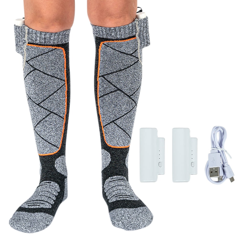 Heated Thermal Rechargeable Warming Socks with Battery Packs and USB Charging Powered - Image 4