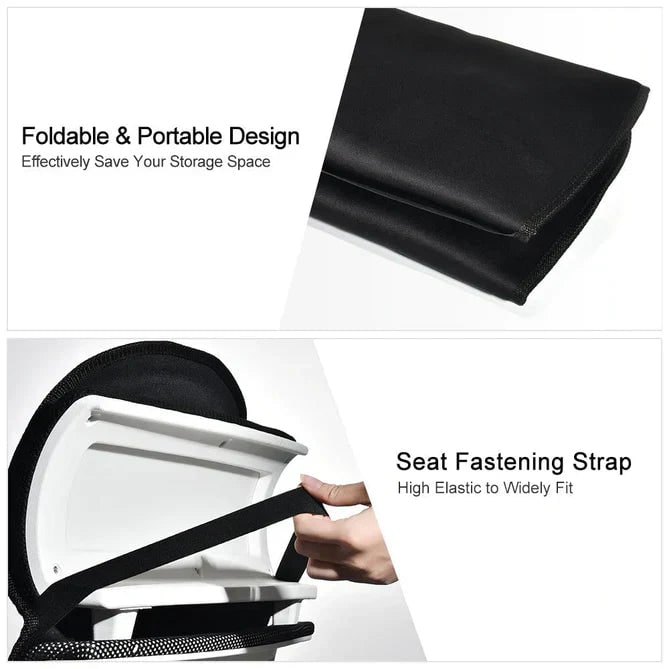Heated Vibrating Massage Desk Chair Seat Cushion for Car and Office with Remote Control - Image 4