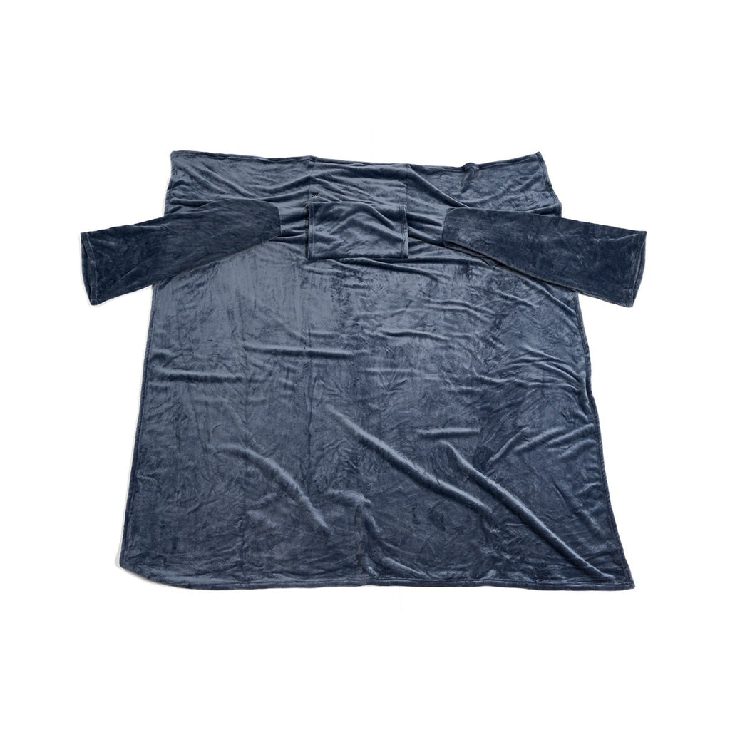 Heated Wearable Blanket with Sleeves and Battery Powered Heating Technology Throw - Image 3
