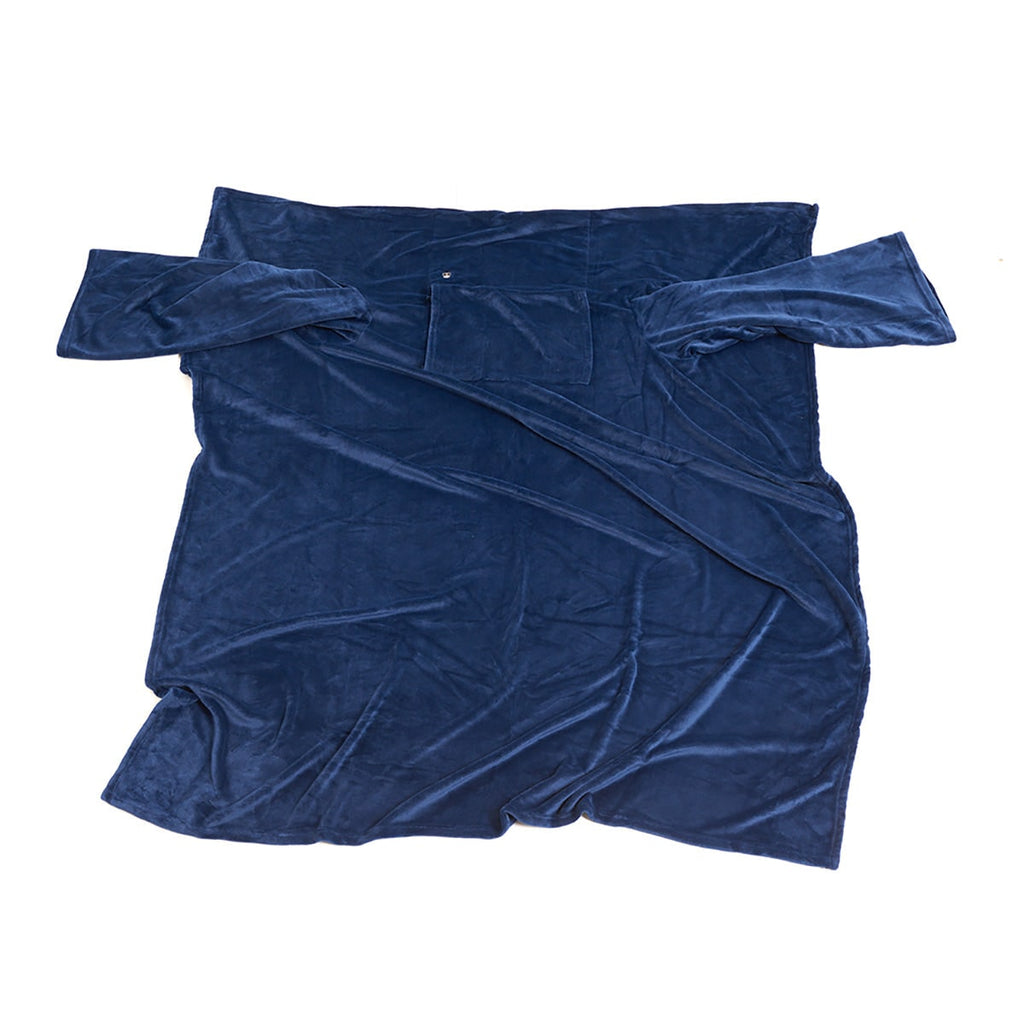 Heated Wearable Blanket with Sleeves and Battery Powered Heating Technology Throw - Image 5