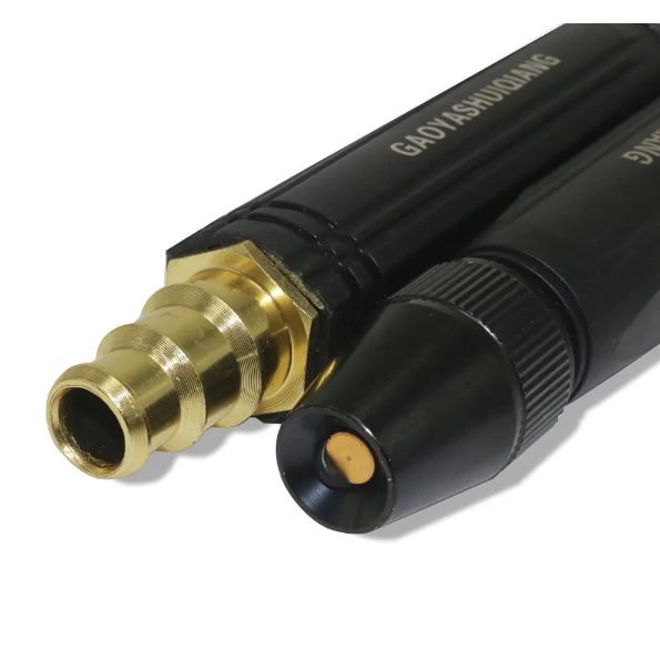 High Pressure Garden Hose and Nozzle Sprayer with Adjustable Brass Spray Tip - Image 5