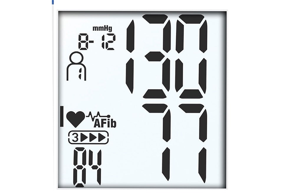 Home Automatic Blood Pressure Monitor with Afib Detection and Portable Upper Arm Cuff - Image 3