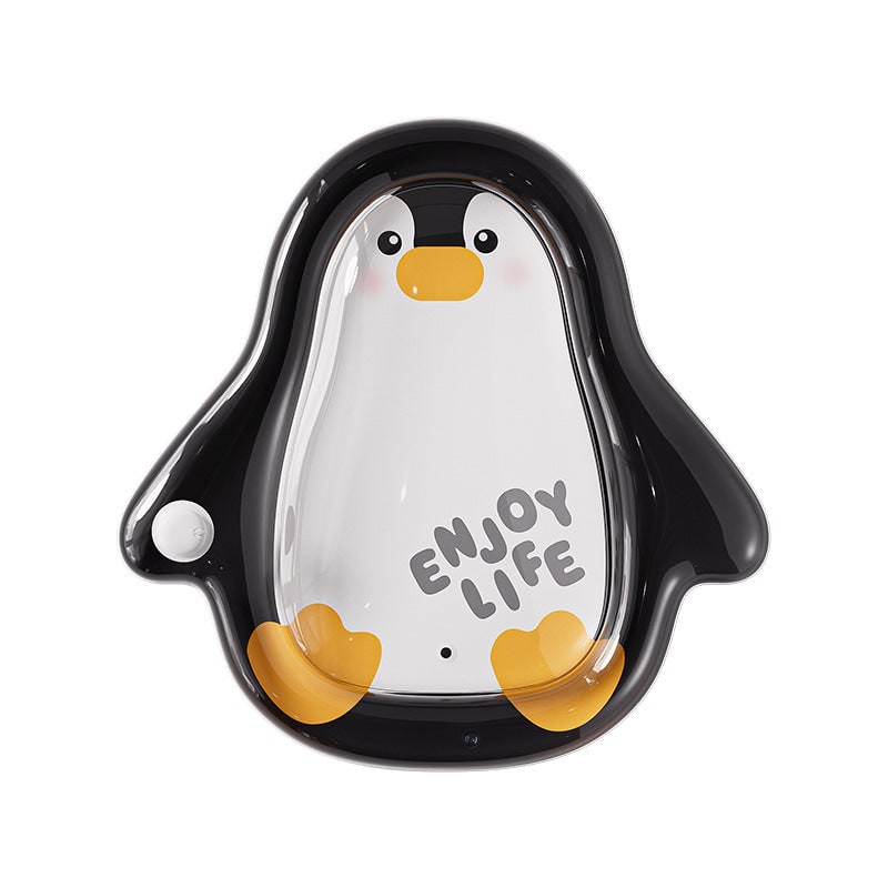 Hot Water Bottle Cartoon Penguin Cute Animal Shaped PVC - Image 1