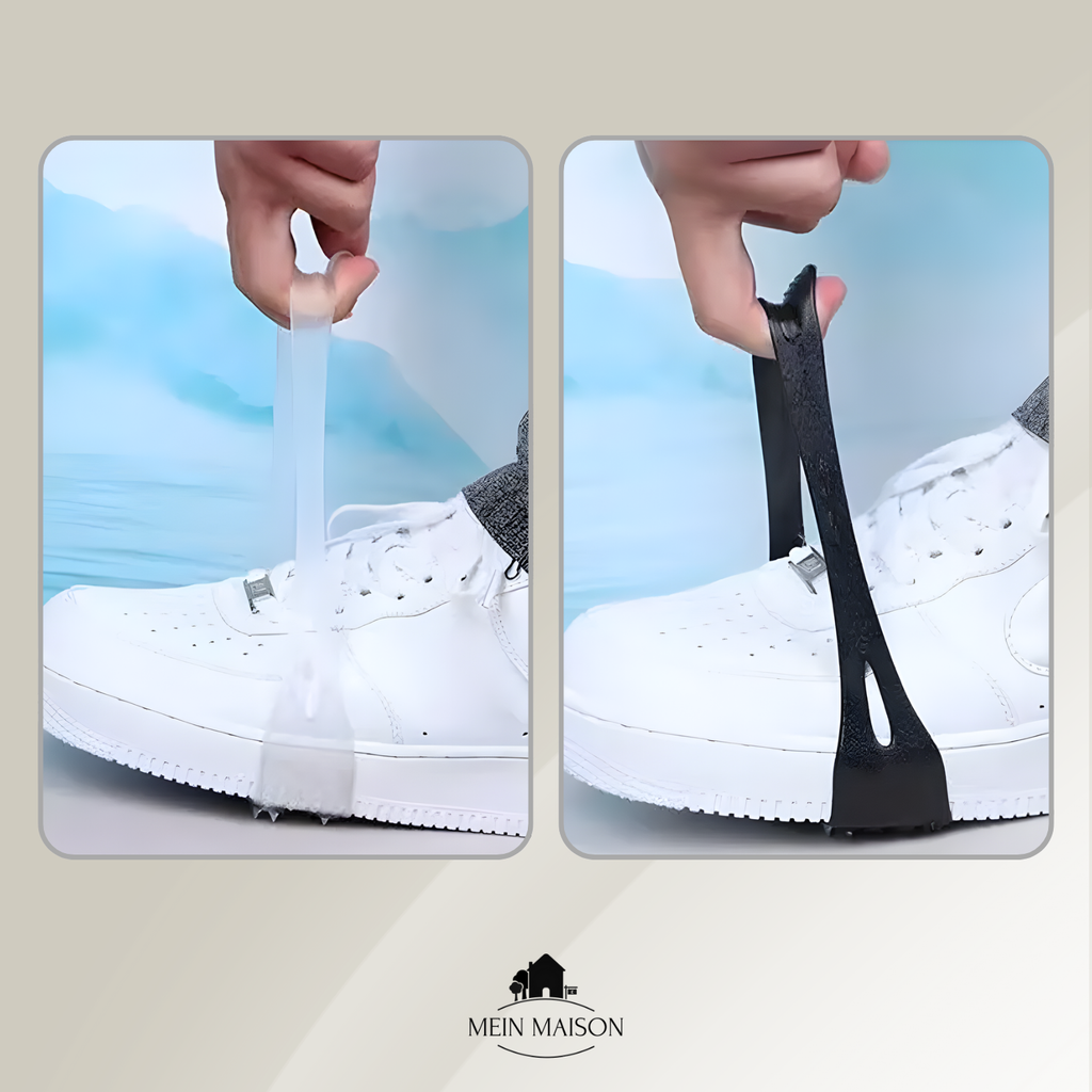 Ice Cleats with Metal Spikes and Silicone Straps for Winter Traction - Image 2
