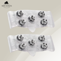 Ice Cleats with Metal Spikes and Silicone Straps for Winter Traction - Image 9