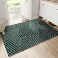 Indoor Outdoor Doormat with Non-Slip Ribbed Texture and Dirt-Trapping Design Coir Autumn Fall - Image 1
