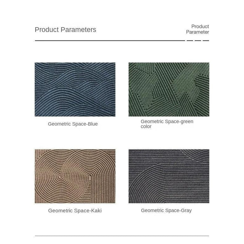 Indoor Outdoor Doormat with Non-Slip Ribbed Texture and Dirt-Trapping Design Coir Autumn Fall - Image 10