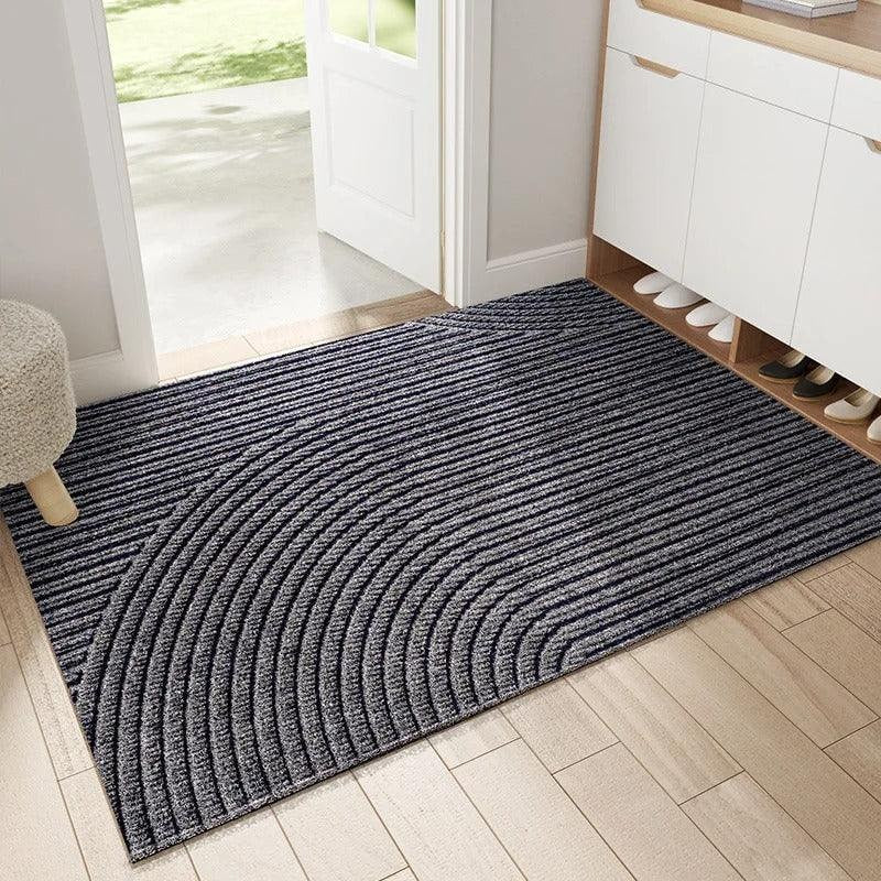 Indoor Outdoor Doormat with Non-Slip Ribbed Texture and Dirt-Trapping Design Coir Autumn Fall - Image 11