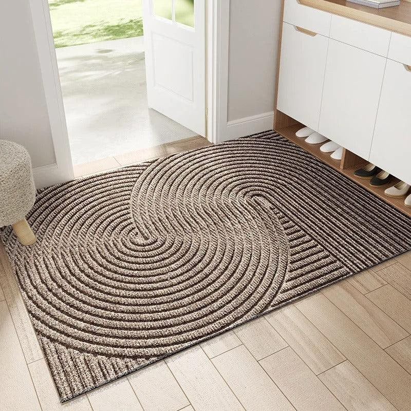 Indoor Outdoor Doormat with Non-Slip Ribbed Texture and Dirt-Trapping Design Coir Autumn Fall - Image 12