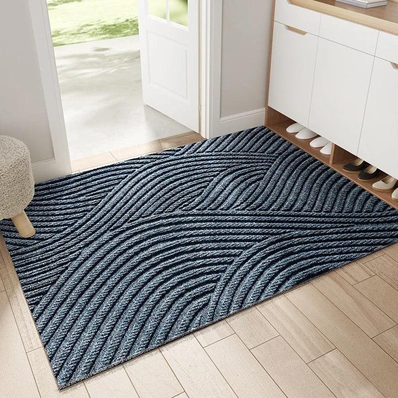 Indoor Outdoor Doormat with Non-Slip Ribbed Texture and Dirt-Trapping Design Coir Autumn Fall - Image 13