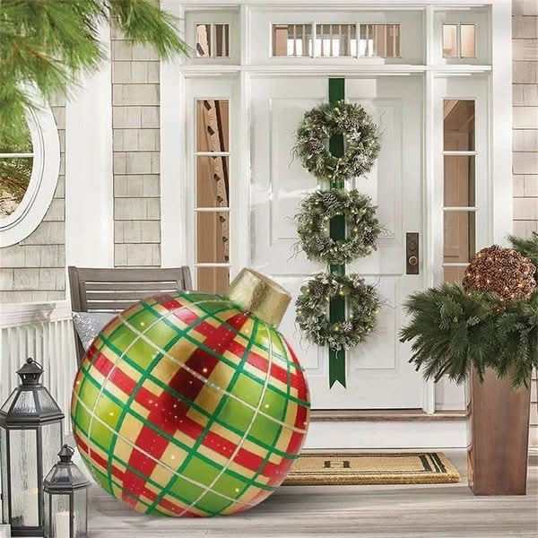 Inflatable Decorations Giant Ornament Ball for Outdoor Holiday Displays - Image 33