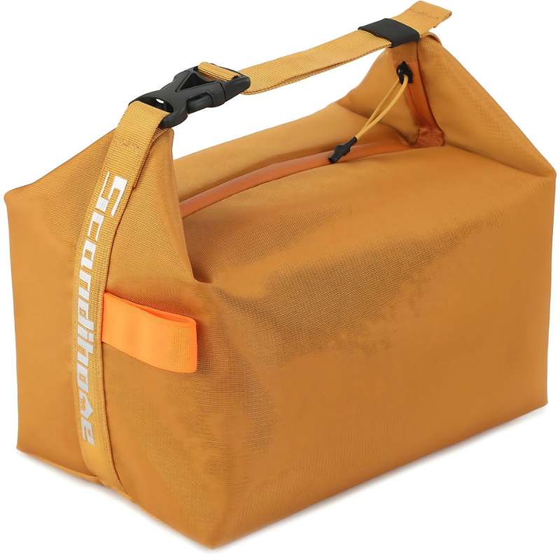 Insulated Lunch Bag Portable Foldable Ripstop Compact Travel Work - Image 6