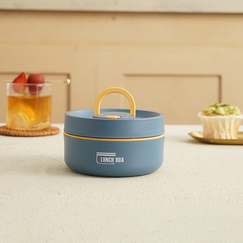 Insulated Lunch Box Bento Stainless Steel Stackable Portable Thermal Storage Boxes - Image 11