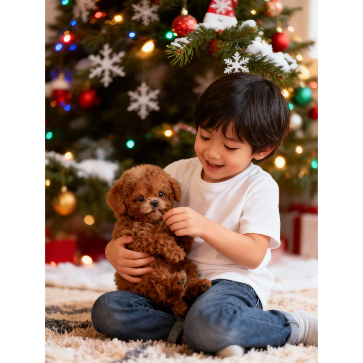 Interactive Dog Toy with Sounds and Walking Movements Soft Plush Puppy with Touch Response - Image 4