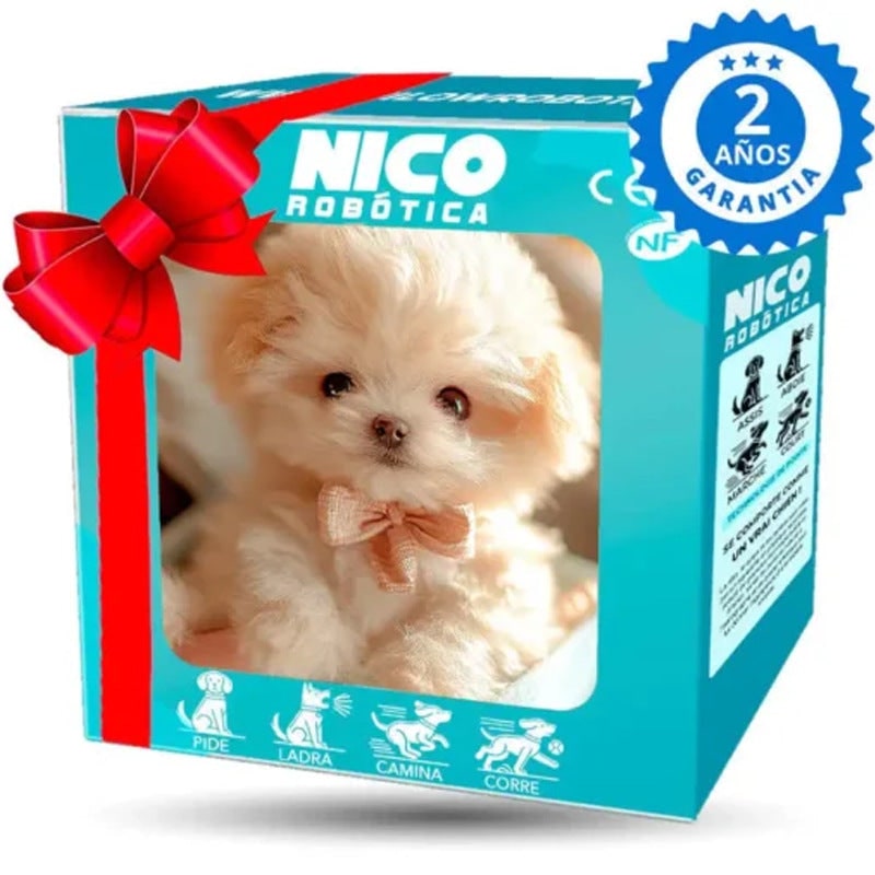 Interactive Toy Dog Robotic Pet Plush Electronic Sound Movement Puppy - Image 1