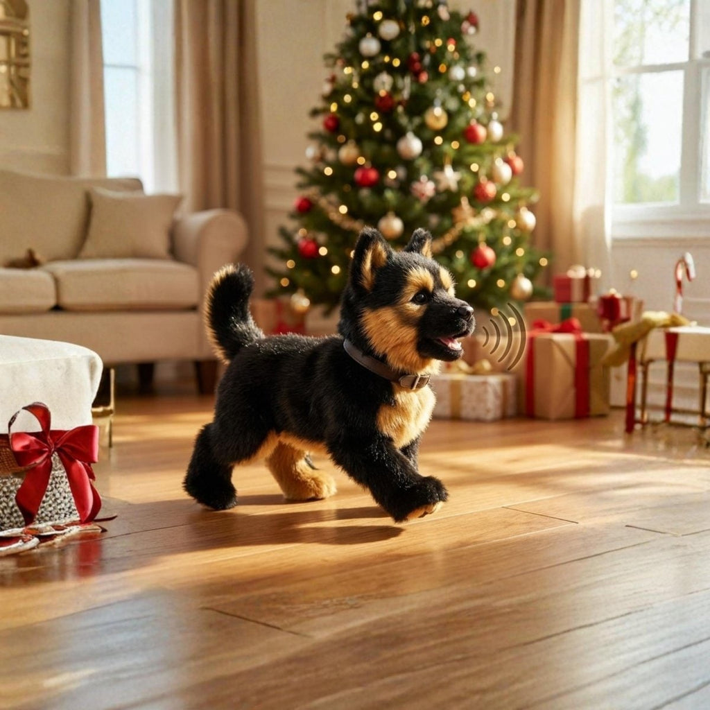 Interactive Toy Dog with Walking Barking and Wagging Features Electronic Robot Puppy - Image 4