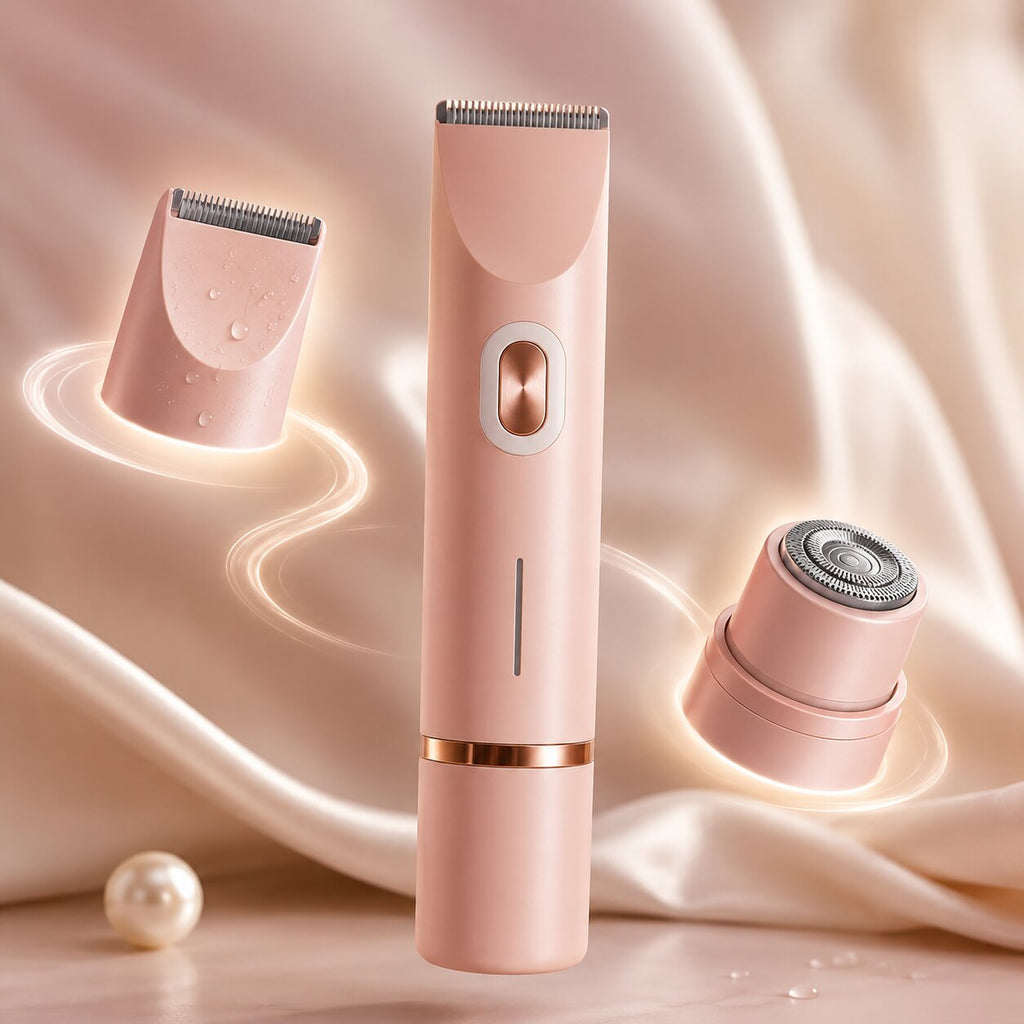 Women's Rechargeable Electric Body Grooming Shaver