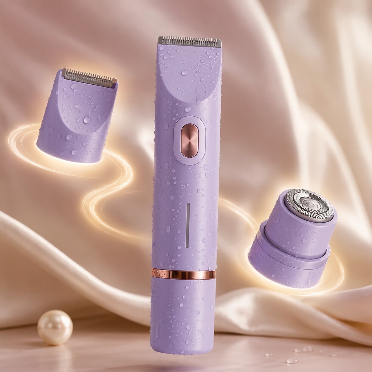 Women's Rechargeable Electric Body Grooming Shaver