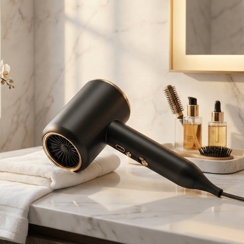 Ionic Hair Dryer Blow Fast Drying Professional Frizz Reducing LED 2400w - Image 1