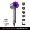 Ionic Hair Dryer Professional High Speed Anti-Frizz Negative Ion Detachable Frizz Control - Image 12