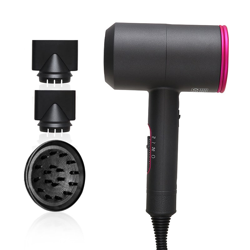 Ionic Hair Dryer with Diffuser Attachment and Concentrator Nozzles - Image 14