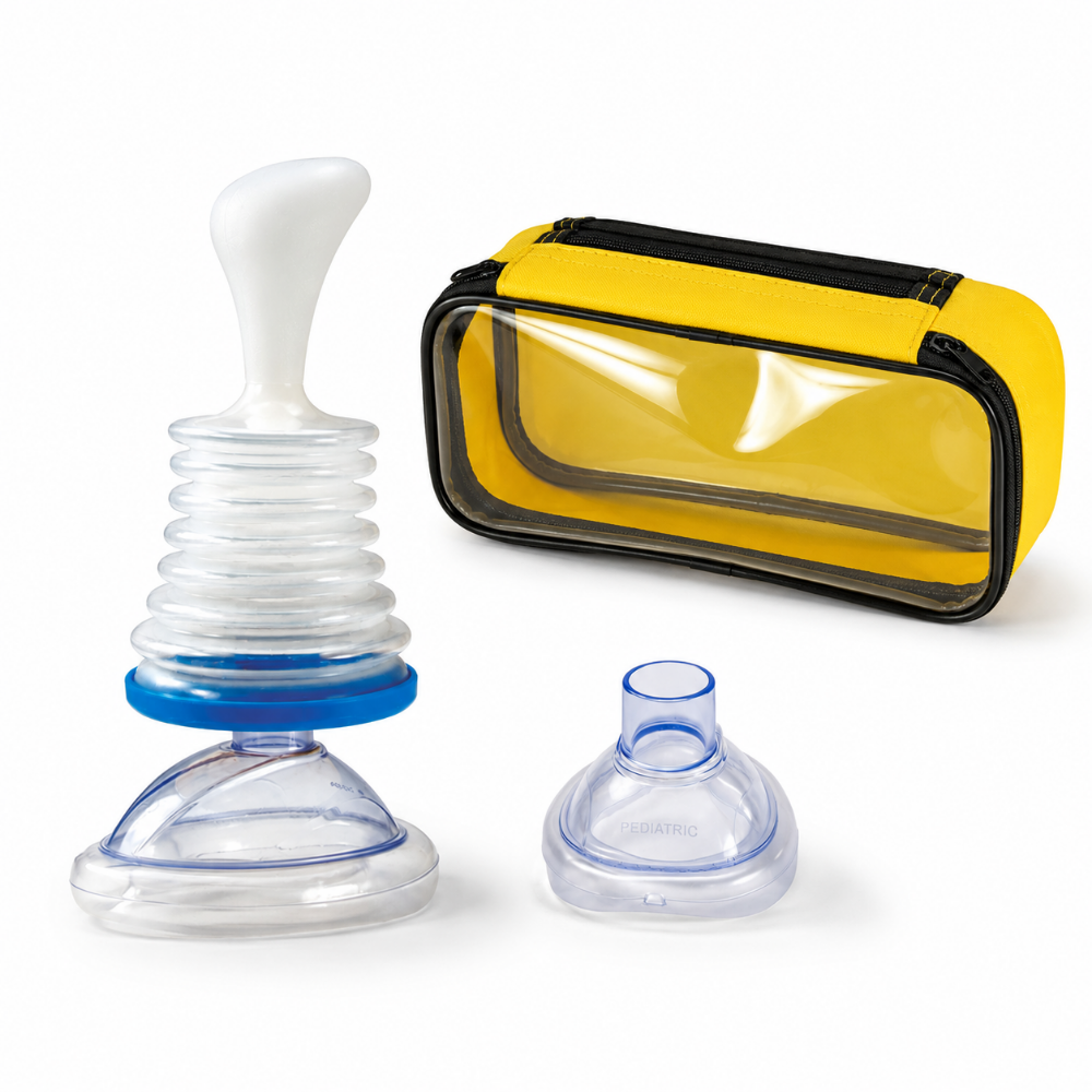 Kids' Anti Choking Device and Rescue with Manual Suction and Dual Airway Masks and Children - Image 7