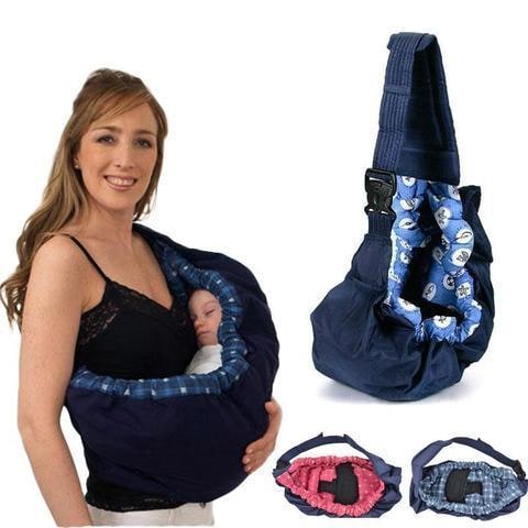 Kids' Baby Carrier Infant Sling Wrap with Soft Ergonomic Support for Newborn Bonding Ring - Image 1