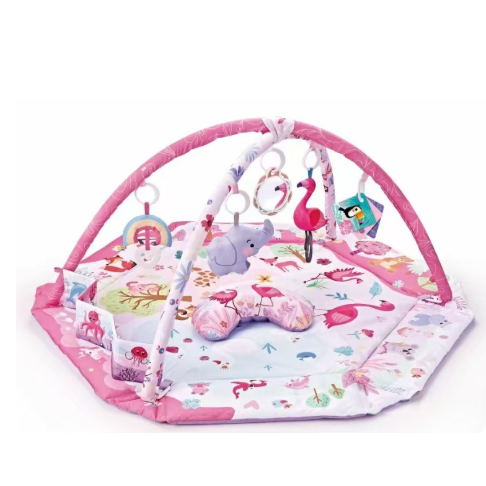 Kids' Baby Play Mat and Gym with Infant Activity Arches Detachable Toys and Tummy Time Pillow - Image 4