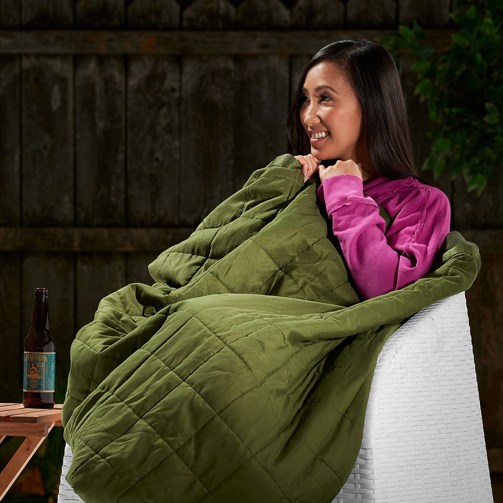 Kids' Battery Operated Heated Blanket with Electric Warming and Fleece Portable Cordless with 3 Heat Zones - Image 1