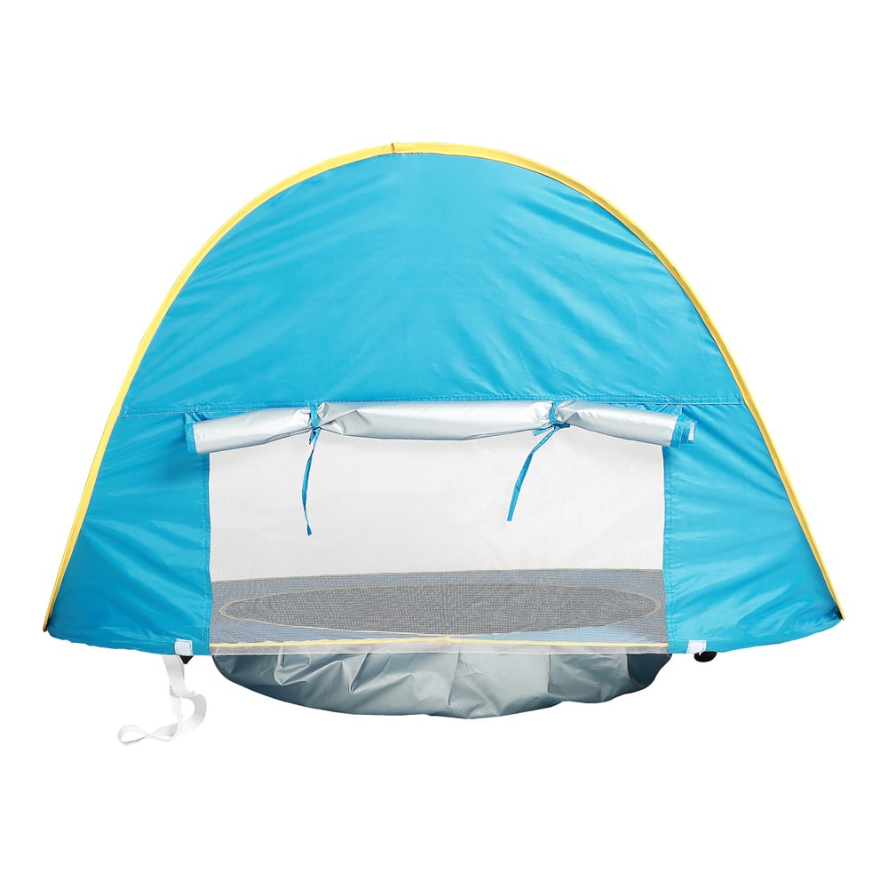 Kids' Beach Tent Pop Up Sun Shade for Baby with Built-In Wading Pool and Water-Resistant Canopy - Image 14