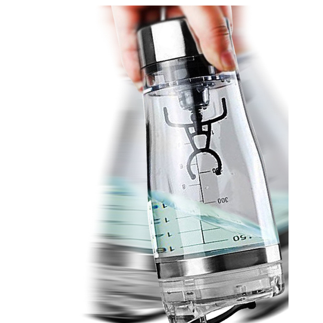 Kids' Electric Protein Powder Shake Shaker Bottle with Vortex Mixer and USB Charging Ice - Image 12