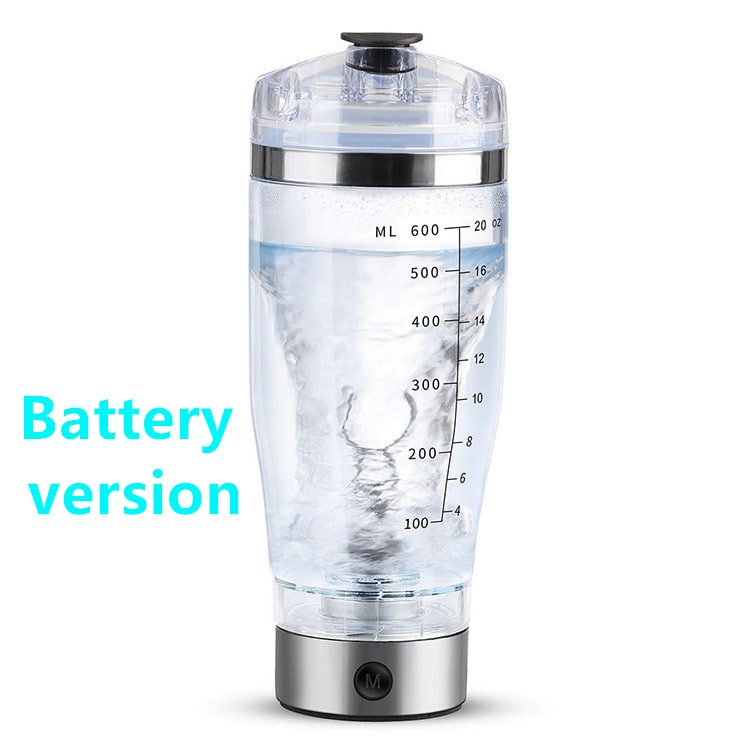 Kids' Electric Protein Powder Shake Shaker Bottle with Vortex Mixer and USB Charging Ice - Image 2