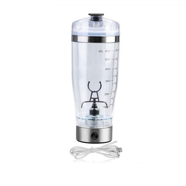 Kids' Electric Protein Powder Shake Shaker Bottle with Vortex Mixer and USB Charging Ice - Image 4