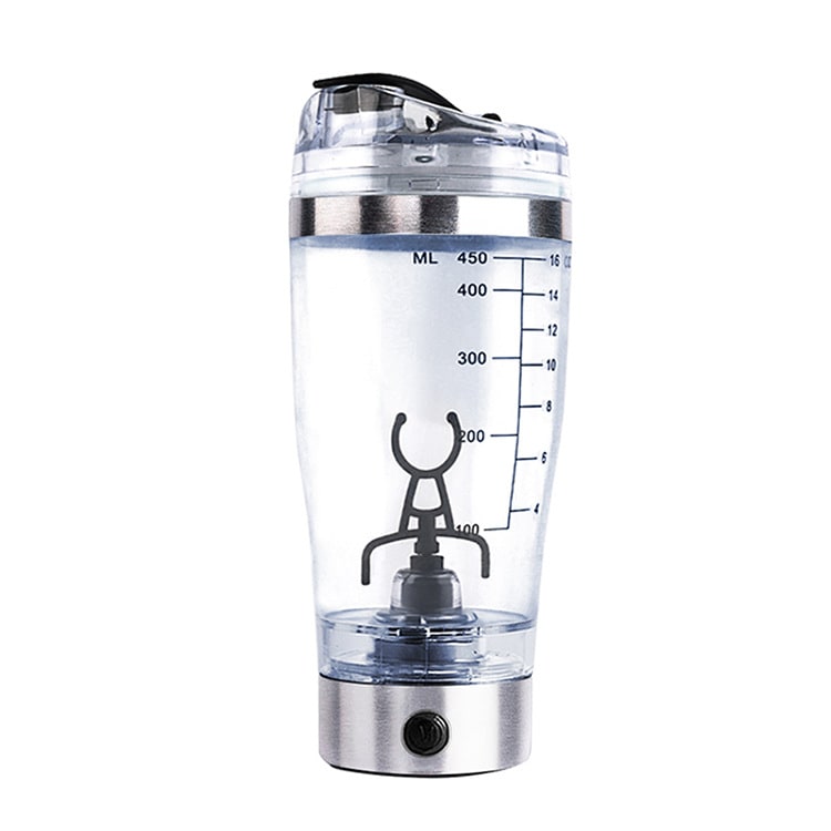 Kids' Electric Protein Powder Shake Shaker Bottle with Vortex Mixer and USB Charging Ice - Image 9