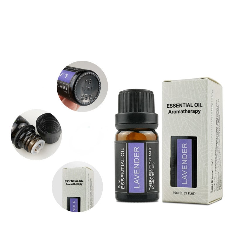 Kids' Essential Oil for Diffuser and Aromatherapy Fragrances in 10ml Amber Glass Bottle with Dropper - Image 1