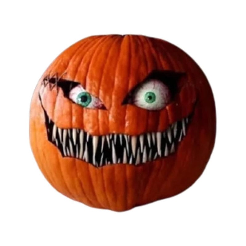 Kids' Halloween Animated Pumpkin Decorations with Moving Eyeballs for Scary Party Prop - Image 14