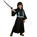 Kids' Halloween Anime Cosplay Costume Outfit with High Collar Jacket and Wide Leg Pants - Image 2
