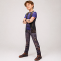 Kids' Halloween Costume Witch and with Printed Graphic and Faux Vest Design Funny - Image 1