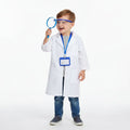 Kids' Halloween Doctor Costume Medical White Coat Set Dress - Image 1
