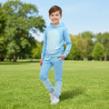 Kids' Halloween Dog Costume with Hoodie Mask Gloves and Tail Sonic Character Dress-Up Set - Image 1