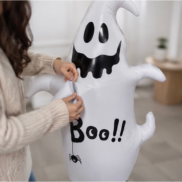 Kids' Halloween Inflatable Yard Decorations Blow Up with Water-Weighted Base for Outdoor Party - Image 8