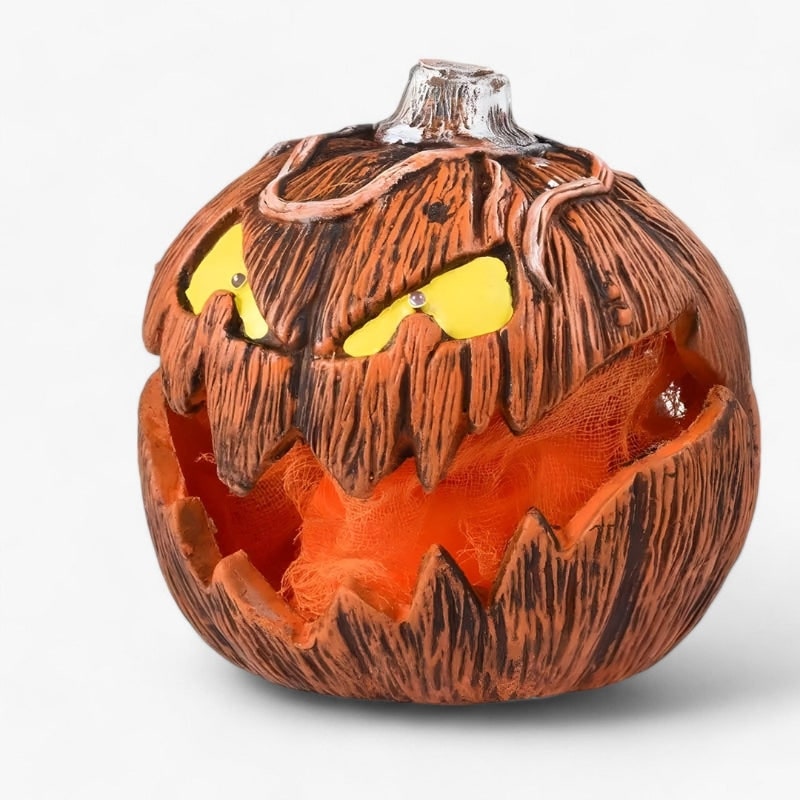 Kids' Halloween LED Pop-Up Pumpkin Decoration with Glowing Jack-O-Lantern Face for Indoor Outdoor Party - Image 3
